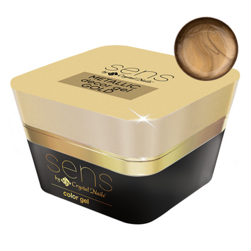 SENS METALLIC decor gel - Gold 5ml