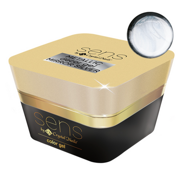 SENS METALLIC decor gel - Mirror silver 5ml