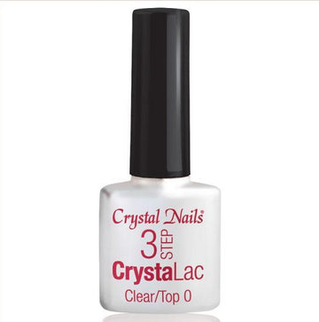 3 STEP CRYSTALAC CLEAR/TOP 8ml - Crystal Nails Sweden