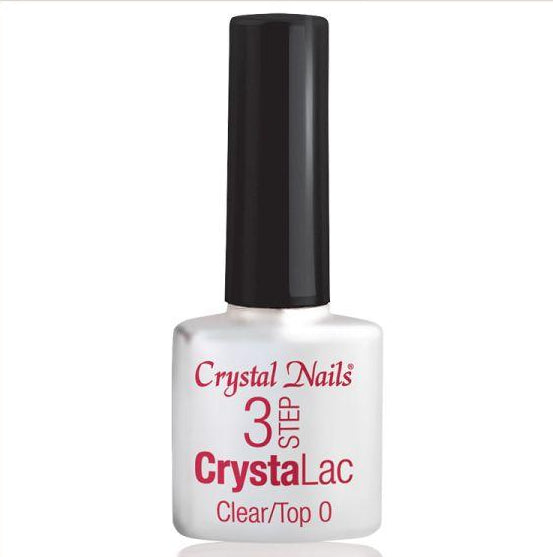 3 STEP CRYSTALAC CLEAR/TOP 8ml - Crystal Nails Sweden