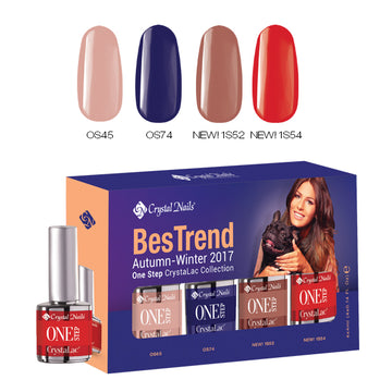 BESTREND 2017 AUTUMN-WINTER ONE STEP CRYSTALAC KIT - Crystal Nails Sweden