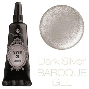 BAROQUE GEL - DARK SILVER - Crystal Nails Sweden
