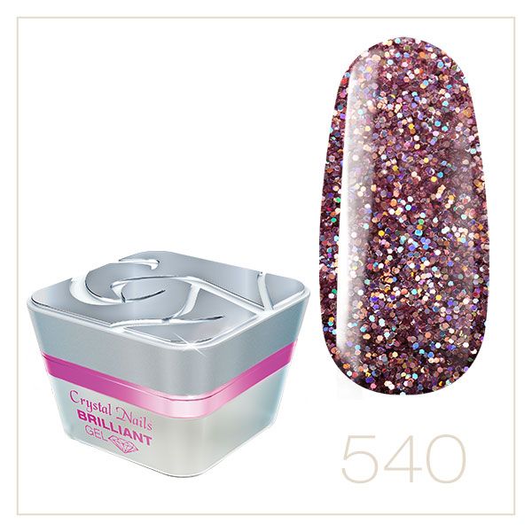 BRILLIANT GEL 540 5ml - Crystal Nails Sweden