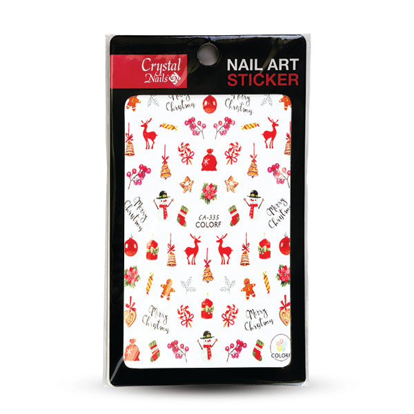 CN NAIL STICKER (CA-335) CHRISTMAS MOOD