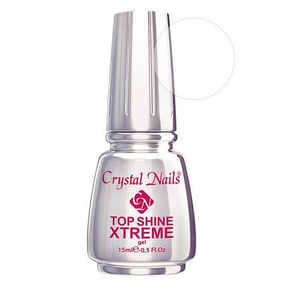 XTREME TOP SHINE (CLEAR) 15ml - Crystal Nails Sweden
