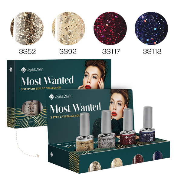 NOW WANTED! 3 STEP CRYSTALAC KIT 2019 WINTER (4X4ML)
