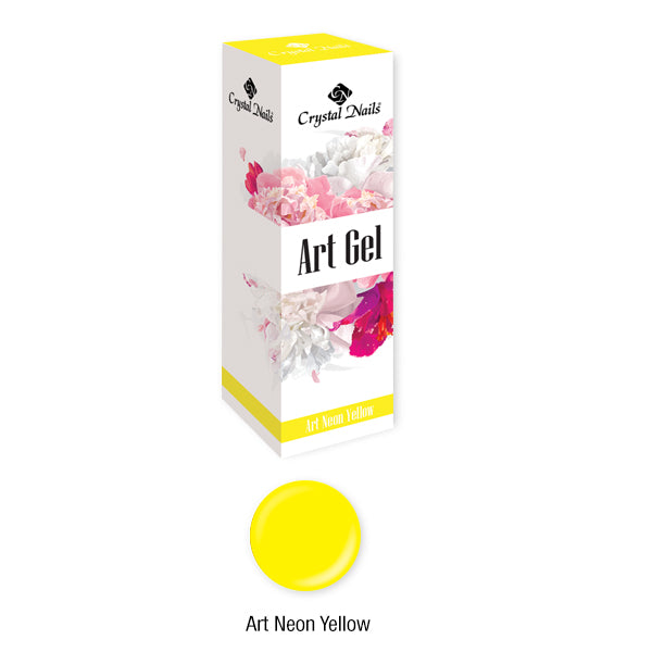 ART GEL THICK PAINT GEL - ART NEON YELLOW (5ML)