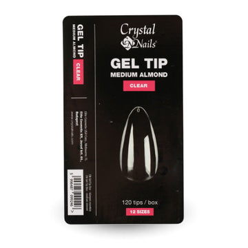 GEL TIP BOX - MEDIUM ALMOND