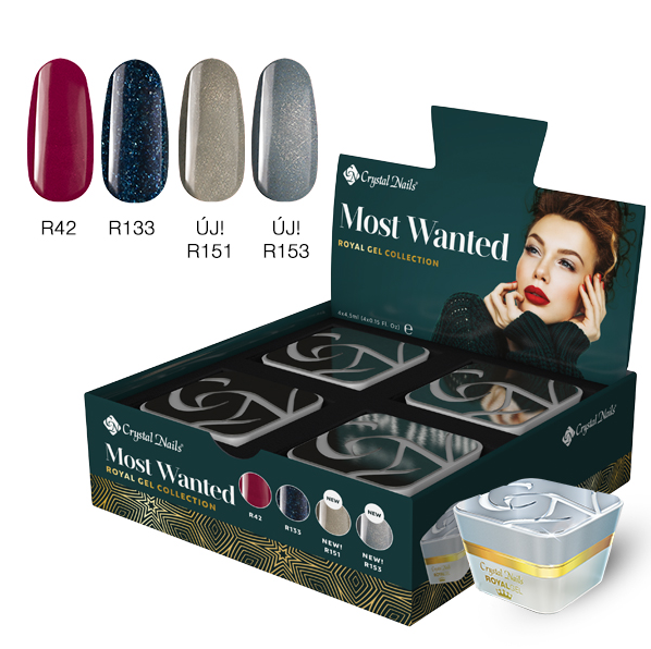 NOW WANTED! ROYAL GEL SET 2019 WINTER (4X4,5ML)