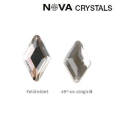 NOVA CRYSTAL GEMS FORM STONE - 3X5 MM RHOMBUS (CRYSTAL)